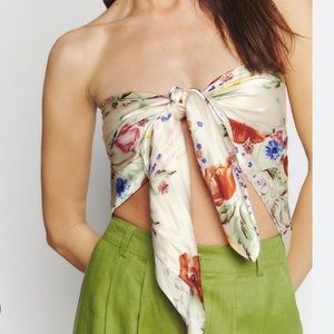 Reformation Silk Scarf